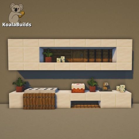 Modern Kitchen Design Minecraft, Minecraft Modern Interior Design, Minecraft Modern Kitchen Ideas, Minecraft Small Kitchen Ideas, Simple Minecraft Kitchen, Minecraft Kitchen Ideas Design, Minecraft Building Ideas Kitchen, Cute Minecraft Kitchen Ideas, Modern Kitchen Minecraft