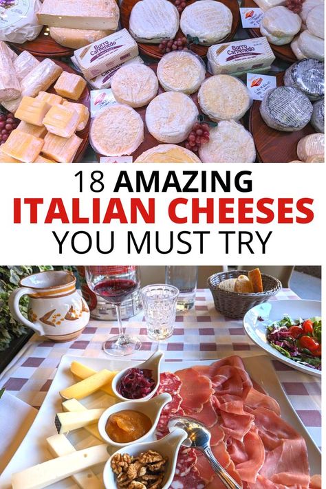 18 Amazing Italian Cheeses you must try, Italian cheese and charcuterie board. Italian Charcuterie Board Ideas, Italian Cheese Board, Italian Charcuterie Board, Italian Charcuterie, Dining Etiquette, Drinking Around The World, Italian Cheese, Italian Dining, Charcuterie Board