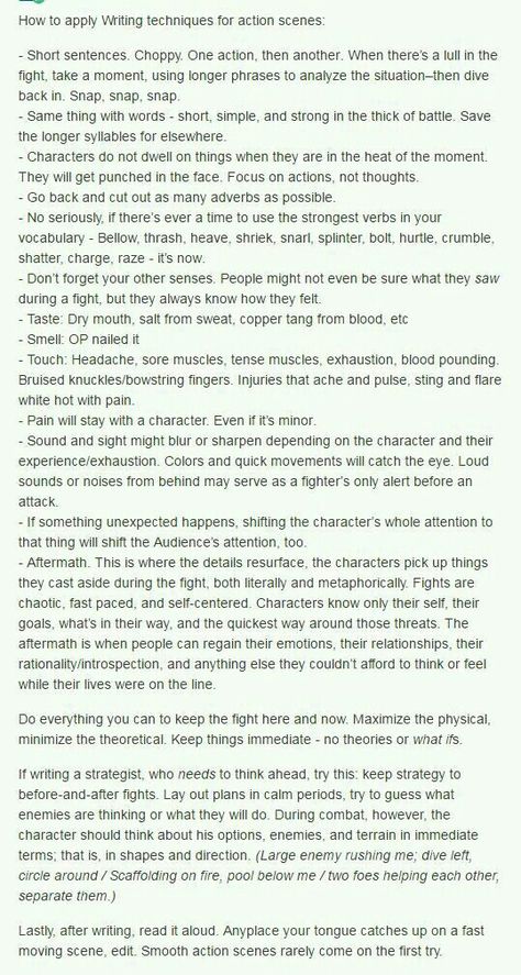 Writing Breakup Scenes, How To Write Dancing Scenes, Filler Scene Ideas, Writing Action Scenes, Writing Intense Scenes, Scene Ideas, How To Write Training Scenes, How To Write Combat Scenes, Swordfighting Writing