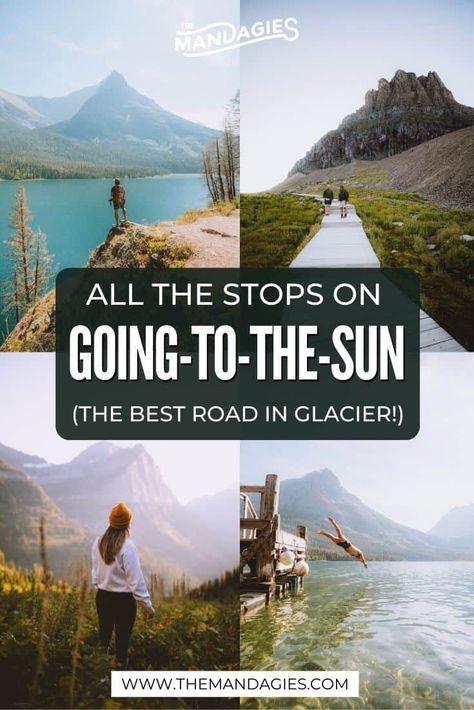 Glacier National Park Vacation, Going To The Sun Road, Glacier National Park Trip, Glacier Montana, Visit Montana, Park Outfit, Park Aesthetic, Montana Vacation, Montana Travel