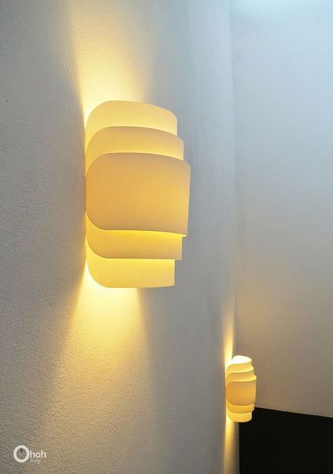 Wall Lamps Diy, Luminaria Diy, Diy Luminaire, Lampe Diy, Diy Lampe, Diy Casa, Retro Furniture, Diy Lamp, Design Diy