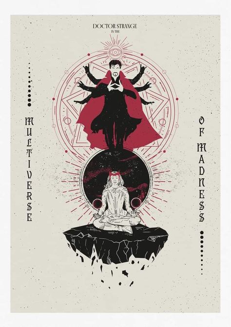 Dr Strange Tattoo, Dr Strange Poster, Xmen Tattoo, Doctor Strange Poster, Madness Art, Wiccan Marvel, Doctor Stranger Movie, Doctor Strange Art, Witch Symbols