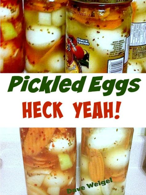 Pickled Eggs! A great way to have eggs ready for salads and cold cuts. Pickled Eggs Recipe, Pickled Eggs, Egg Salad Recipe, Cold Cuts, Pickled Veggies, Pickled Vegetables, Heck Yeah, Pickling Recipes, Egg Salad