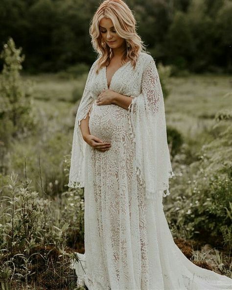 Gorgeous Patchwork Lace Draped High Waisted Baby Shower Maternity Maxi Dresses Lace Wedding Dres, Designer Aesthetics, Pregnancy Wear, Arabic Wedding, Pregnant Bride, Tassel Lace, Summer Dressing, Dresses Wedding Guest, Pregnant Wedding