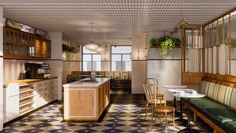 Boutique Hotel Sanders Open in Copenhagen, Denmark – Hospitality Net Sanders Hotel, Hotel Sanders, Bar Restaurant Interior, Kids Room Interior Design, Hotel Kitchen, Shop Kitchen, Kids Interior Room, Bar Design Restaurant, Royal Ballet