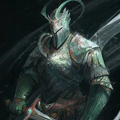 ArtStation - Jason Nguyen Eldritch Knight, Concept Art World, Heroic Fantasy, 다크 판타지, Knight Art, Knight Armor, Dungeons And Dragons Characters, Fantasy Armor, Fantasy Concept Art