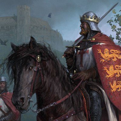 ArtStation - King Richard The Lionheart, Stefan Kopinski Carl Von Clausewitz, Richard The Lionheart, Medieval England, Medieval Ages, Medieval World, Fantasy Battle, Knight Art, Medieval Armor, Medieval Knight