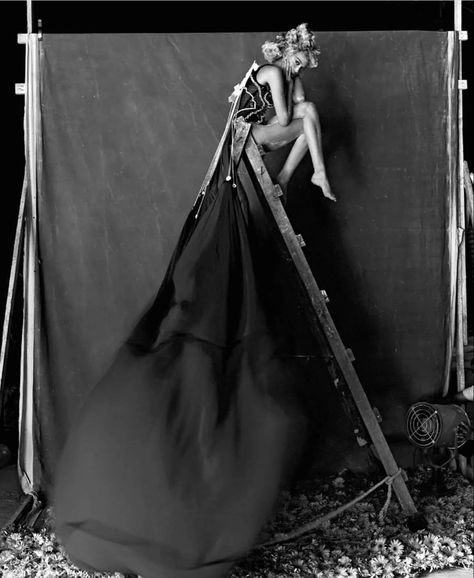 Vogue Editorial, Vogue India, A Ladder, Vogue Germany, Studio Shoot, Fashion Photography Editorial, Vogue Magazine, 10th Anniversary, Wonderful Images