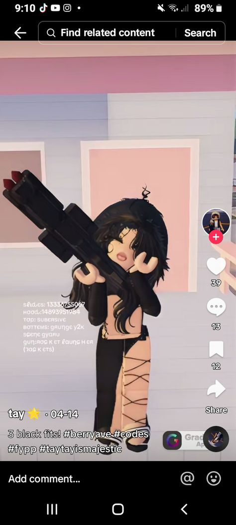 Hot Codes Berry Ave, Rocket Launcher Code Berry Ave, Tattoo Berry Avenue Code, Berry Avenue Codes Y2k Latina, R15 Walk Animation Code Berry Ave, Roblox Tattoo Codes, R15 Idle Code Berry Ave, Berry Avenue Codes Dress, Berry Avenue Codes Clothes Y2k Latina