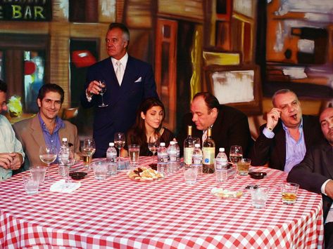 The Sopranos Party Theme, Sopranos Dinner Party, Soprano Theme Party, Sopranos Party Theme, Sopranos Themed Birthday Party, Sopranos Food, Sopranos Birthday Party, Mob Party Theme, Sopranos Dinner