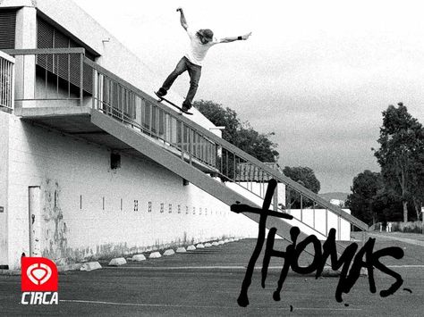 Jamie Thomas back in the Circa days Jamie Thomas, Skateboarding, Skateboard, Surfing, Trucks