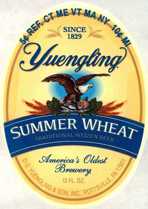 Yuengling Beer Yuengling Beer, Types Of Beer, Beer Club, Wheat Beer, People Together, Beer Label, Best Beer, Brewing Company, Good People