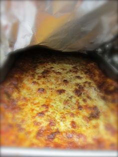 Lasagna for 50 - Cooking for a Crowd                                                                                                                                                                                 More Roaster Oven Recipes, Delicious Lasagna, Plastic Gloves, Women Living Well, Cooking For A Group, Large Group Meals, Good Morning Girls, Soup Kitchen, Cooking For A Crowd