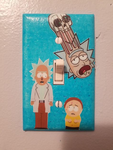 Rick And Morty Themed Room, Cavas Art, Morty Fanart, Rick And, Teen Boy Room, Rick Y Morty, Colorful Animals, Lol Dolls, Cartoon Character Design