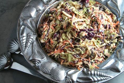 Ina Garten’s Vegetable Coleslaw – thebrookcook Ina Garten Coleslaw Recipe, Ina Garten Recipe, Best Ina Garten Recipes, Barbecue Pulled Pork, Ina Garten Recipes, Easy Veggie, Slaw Recipes, Pulled Pork Recipes, Summer Eating