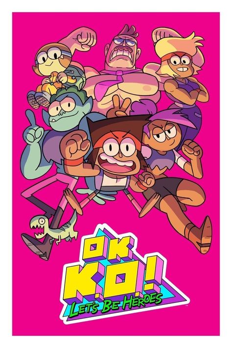 Old Kids Shows, Cartoon Ideas, Old Cartoon Network, Ok Ko Cartoon Network, Old Cartoon Shows, Ok Ko, Ok Ko Let's Be Heroes, Cartoon Network Shows, Childhood Memories 2000