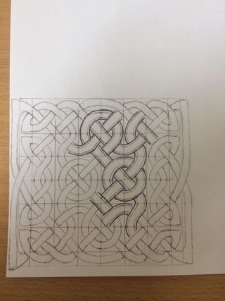 How To Draw Celtic Symbols, How To Draw Celtic Knots, Celtic Drawings, Knot Drawing, Corner Drawing, Viking Knotwork, Celtic Knot Drawing, Celtic Coloring, Drawing Zentangle