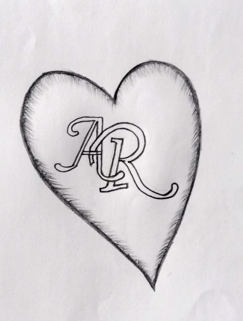 Letter A and R drawing. R Drawing Letter, A And R Letters Love Dp, R Drawing, Graduation Images, Loving Husband, R Wallpaper, Cute Blue Wallpaper, Alphabet Wallpaper, School Quotes Funny