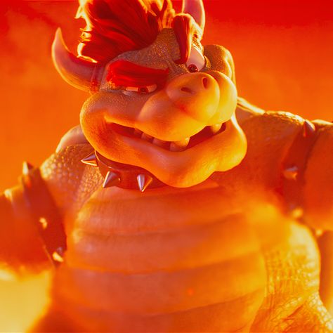 Bowser Aesthetic, Bowser Pfp, Bowser Jr Pfp, Movie Bowser, Mario Movie Bowser, The Super Mario Bros Movie Bowser, Super Mario Bros Movie Donkey Kong, King Koopa, Mario Fan Art