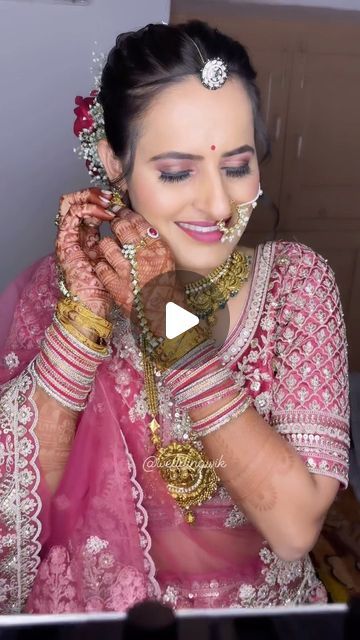 WEDDINGWIK Makeup Artist on Instagram: "Transforming dreams into radiant reality! ✨ Book your bridal makeover with the leading makeup artist in Bikaner and shine on your special day. 💍 #BridalMakeup #BikanerBeauty #WeddingGlam #bikanermakeupartist #makeupartistbikaner #bridal #bridalmakeup #bishnoibride #bride #weddingmakeup #artist #hairstylist #naturalmakeup 
 
MUA : @weddingwik 
Bride : Shobha ❤️
 
Street Number 5, Rampura Lalgarh Bikaner, Chak Garbhi Rural 334004
 
8209819303" Bridal Makeover, Glam Wedding, Number 5, Shine On, Artist On Instagram, Bridal Makeup, Wedding Makeup, Natural Makeup, Hair Stylist