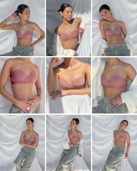 A peek into our camera roll 👀 Danielle wears the MVP Multiway Strapless Bra in a 34AA in the color Woodrose. October 10, The C, Strapless Bra, Camera Roll, Instagram A, Rolls, Bra, How To Wear, On Instagram