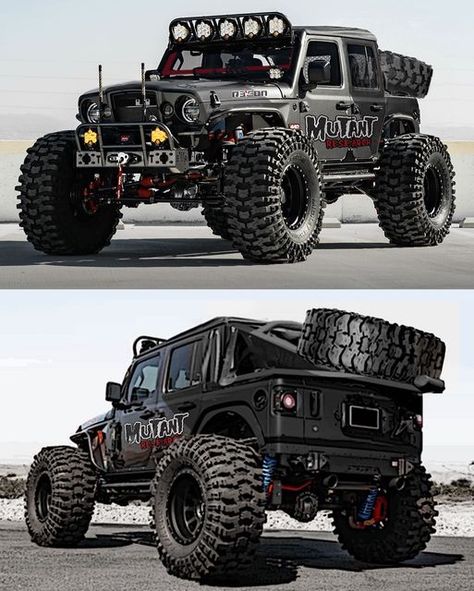 Mutant Research on Instagram: "More renders for #projectrecon the first of the @mutantbeasts 🧪🦍" Apocalyptic Vehicles, Mobil Off Road, Jeep Wrangler Parts, Overland Gear, Badass Jeep, Customised Trucks, Truck Mods, Dream Cars Jeep, Jeep Pickup