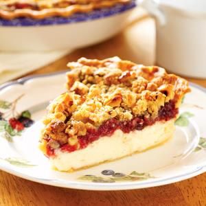 Cranberry Streusel Pie Streusel Pie, Crisco Recipes, Slice Of Pie, Eagle Brand, Pie Tart, Thanksgiving Desserts, Great Desserts, Pie Recipe, Food Network