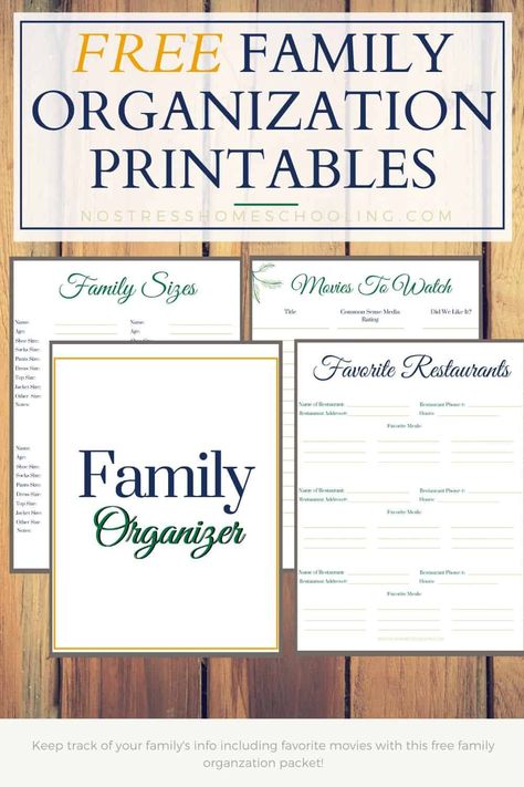 Its time to update your home management binder with these family organization printables. Keep track of fav restaurants, fav. movies & more. Vacation Budget Planner, Homemaking Binder, Family Budget Planner, Home Organization Binders, Budget Planner Free, Family Organization, Family Binder, Household Binder, Planner Writing