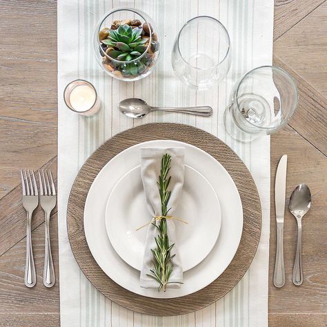 Dollar Tree on Instagram: “Take CHARGE of your table setting! . . . . . #DollarTree #ChargerPlates #Dinnerware” Plate Chargers Ideas Place Settings, Plate Chargers Ideas, Wood Plate Chargers, Birdhouses Ideas, Plate Chargers, Wood Chargers, Dinner Party Table, Luxury Vehicles, Dining Room Table Decor