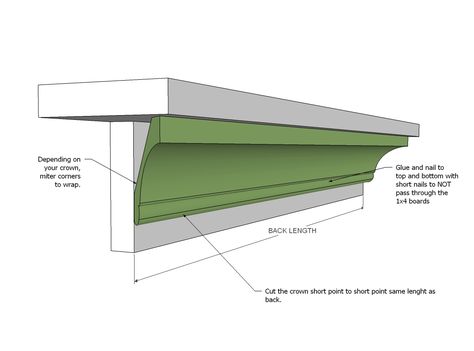 Crown Molding Shelf Diy, Wall Shelf Diy, Crown Molding Shelf, Shelf Plans, Diy Crown Molding, Shelf Diy, Crown Moldings, House Redo, Ledge Shelf