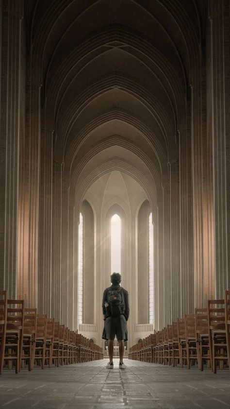 Atheist Aesthetic, Denmark Street Style, Inside Building, Prayer Photos, Healing Verses, Pentecostal Church, Building Photo, Man In Black, Portrait Photography Men