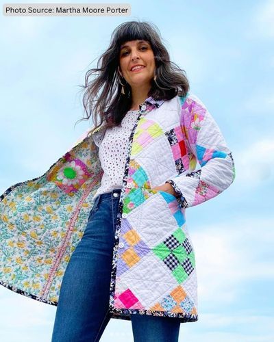 Quilted Jacket Pattern Diy, Kimono Jacket Pattern Free, Patchwork Jacket Pattern, Quilted Jacket Pattern Free, Diy Quilted Jacket, Quilt Jacket Pattern, Patchwork Jackets For Women, Quilt Coat Pattern, Diy Womens Clothes