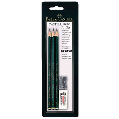 Faber Castell 9000 pencils. 2B, 4B & 6B. Pensil 2b, Art Pencil Set, Stussy Wallpaper, Faber Castell Art, Graphite Art, 2b Pencil, Art Pencil, Graphite Pencils, Wood Case