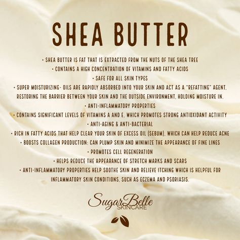 Shea Butter Benefits Skincare, Diy Body Butter Recipes, Benefits Of Shea Butter, Shea Butter Face, Body Butter Labels, Shea Butter Recipes, Shea Butter Benefits, Shea Butter Cream, Shea Butter Hair