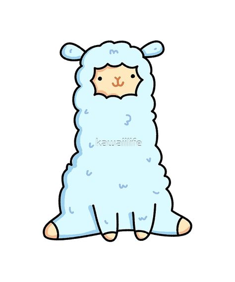 Alpaca Cute Cartoon, Alpaca Doodle, Alpaca Drawing, Llama Drawing, Disney Bookmarks, Animal Illustration Kids, Fluffy Alpaca, Cute Alpaca, Animal Doodles