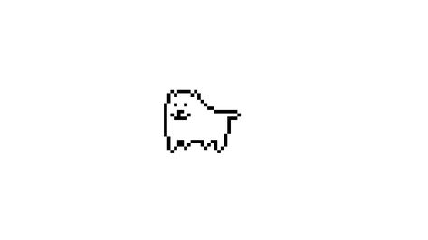 annoying dog from undertale. - Pixilart, Free Online Pixel Drawing Application! Drawing Application, Pixel Drawing, Free Online, Gif