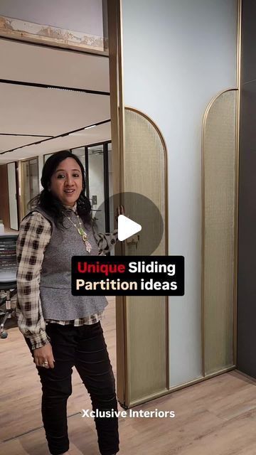 Sliding Partition Doors, Sliding Partition, Partition Designs, Partition Door, Trending Reels, Living Room Partition, Living Room Partition Design, Room Partition Designs, Viral Reels