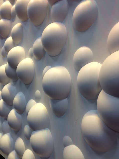 Bubbles Decor, Bubble Decor, Retail Facade, Bubble Wall, Podcast Studio, Bubbles Wallpaper, Material Board, Office Branding, Bubble Art