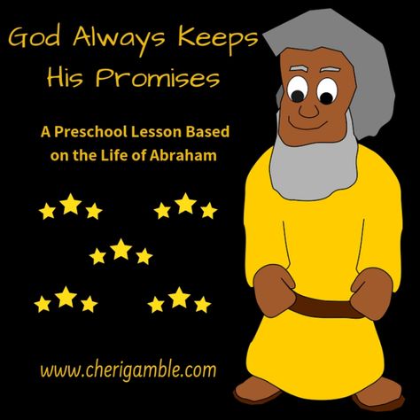 Abraham Promise Craft, God Keeps His Promises Object Lesson, God Keeps His Promises Craft, Gods Promise To Abraham Craft, Abraham Bible Story, God's Promises For Kids, God Always Keeps His Promises, God's Promise To Abraham, Preschool Bible Activities