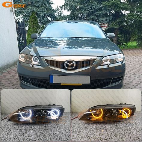 Mazdaspeed 6, Mazda Atenza, Projector Lens, Mazda 6, Angel Eyes, Turn Signal, Car Lights, Mazda, Cars For Sale