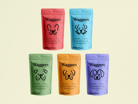 Dog Treat Packaging Ideas, Treat Packaging Ideas, Dog Treat Packaging, Pampered Dogs, Treat Packaging, Pet Food Packaging, Pet Branding, Packaging Snack, Dog Vitamins