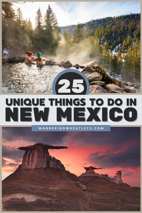 Planning a New Mexico vacation? Discover the 25 Top Things To Do in New Mexico including awesome attractions in New Mexico, dreamy places to visit, top New Mexico hikes, and more! I what to do in… White Rock New Mexico, New Mexico Travel Itinerary, Tent Rocks New Mexico, New Mexico Architecture, Socorro New Mexico, Angel Fire New Mexico, Shiprock New Mexico, Adobe Architecture, New Mexico Vacation