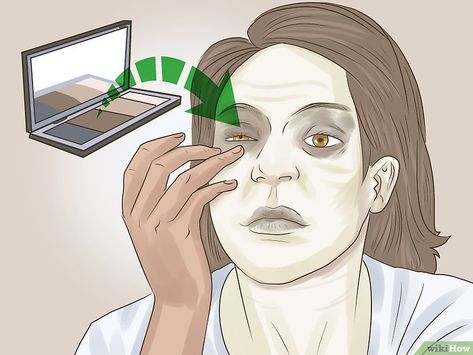 How to Create a Zombie Costume (with Pictures) - wikiHow Diy Zombie Costume Women, Zombie Outfit Ideas, Zombie Priest, Homemade Zombie Costume, Diy Zombie Costume, Zombie Costume Women, Girl Zombie Costume, Zombie Hair, Grandma Costume