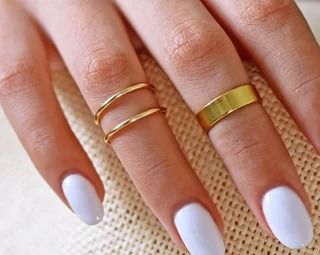 TinyBoxJewelry - Etsy Knuckle Rings Gold, Gold Circle Ring, Mid Finger, Morganite Engagement Ring Oval, Mid Finger Rings, Midi Rings Gold, Midi Rings Silver, Rings Stacking, Tiny Jewelry