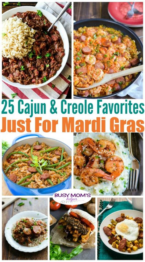 Mardi Gras Appetizers, Mardi Gras Party Food, Mardi Gras Dinner, Madi Gras, Busy Mom Recipes, Moms Recipes, Mardi Gras Centerpieces, New Orleans Recipes, Creole Cooking