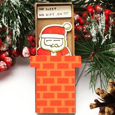 Artist Creates Little Matchbox Greeting Cards With Hidden Messages Inside Christmas Matchbox Crafts, Christmas Matchbox Ideas, Christmas Cards Messages, Cute Greetings, Christmas Humor Ecards, Funny Children, Matchbox Crafts, Christmas Card Messages, Creativity Ideas