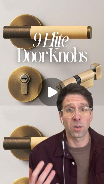 Hans Lorei Design on Instagram: "Upscale your space with these 9 elite doorknobs. Changing your door hardware is one of the easiest ways to improve the look of any space #interiors #interiordesign #doorknob #homedecor #homedesign #hardware" Exterior Back Door Hardware, Doorknob Ideas, Door Knobs Interior, Decorative Door Knobs, Mid Century Modern Exterior, Interior Door Knobs, Modern Exterior Doors, Space Interiors, California Dreaming