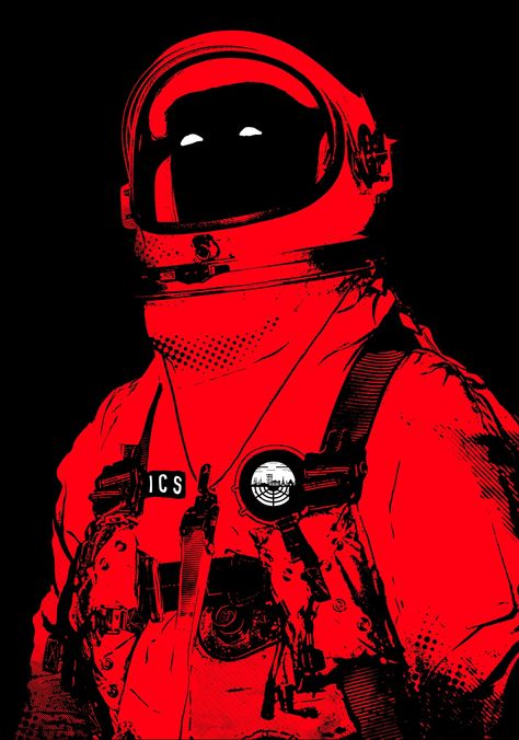 ICS Clothing ~ Space Ghost Arte Nerd, Space Ghost, Arte Punk, Astronaut Art, Power Pop, 다크 판타지, Space Suit, Sci Fi Art, Andy Warhol