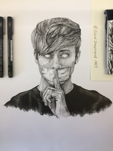 Galaxy Mug, Sam And Colby Fanfiction, Sam Golbach, Realistic Pencil Drawings, Fangirl Problems, Colby Brock, Pin Button, Mug Art, Fan Art Drawing