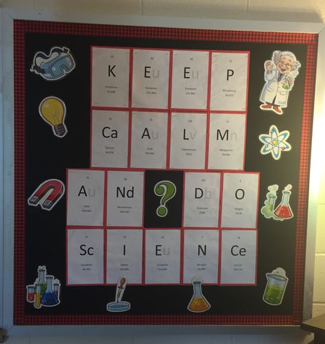 Mlt Notes, Science Bulletin Board, Science Bulletin Boards, Science Boards, Boards Ideas, Christmas Science, Welcome Boards, Bulletin Board Ideas, High School Classroom